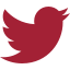 Red Twitter Logo